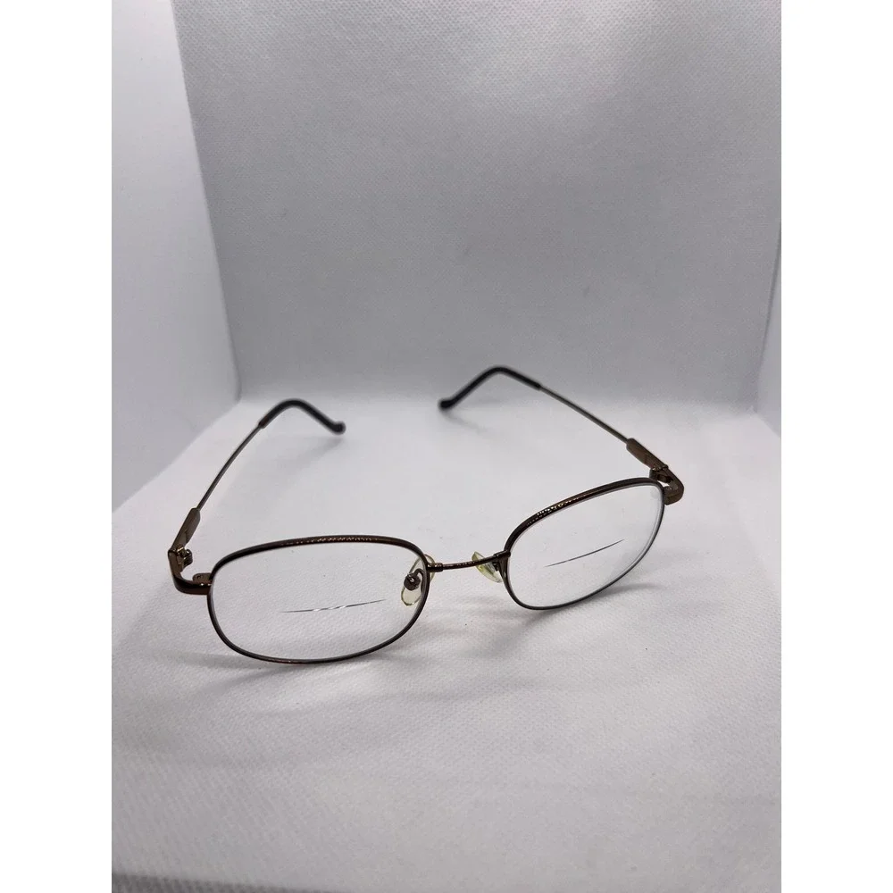 Bifocal Reading Glasses Metal Frame Readers Vintage Style Women's‎